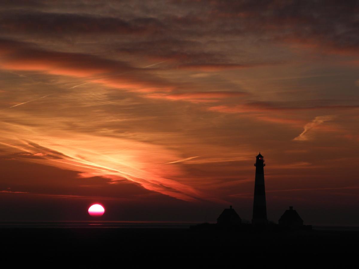 Alte Schule Westerhever Bagian luar foto